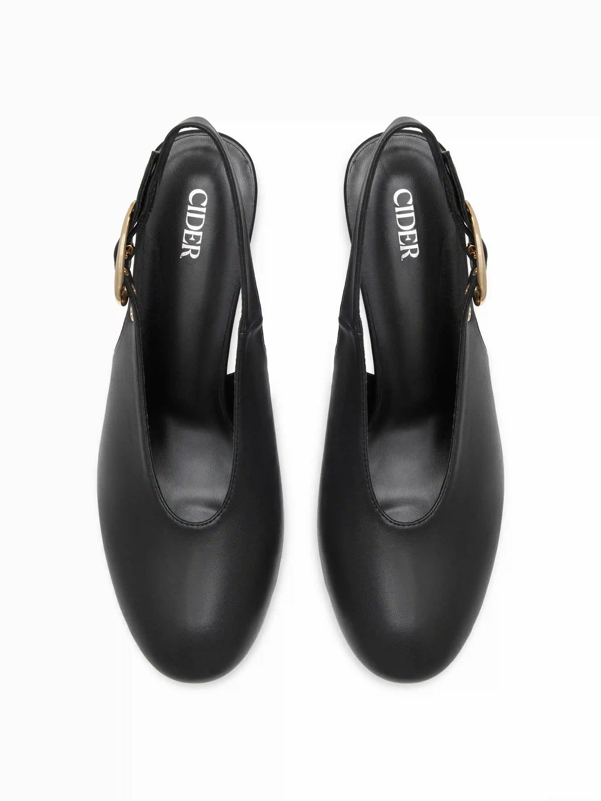 ADJUSTABLE STRAP SLINGBACK HEELS