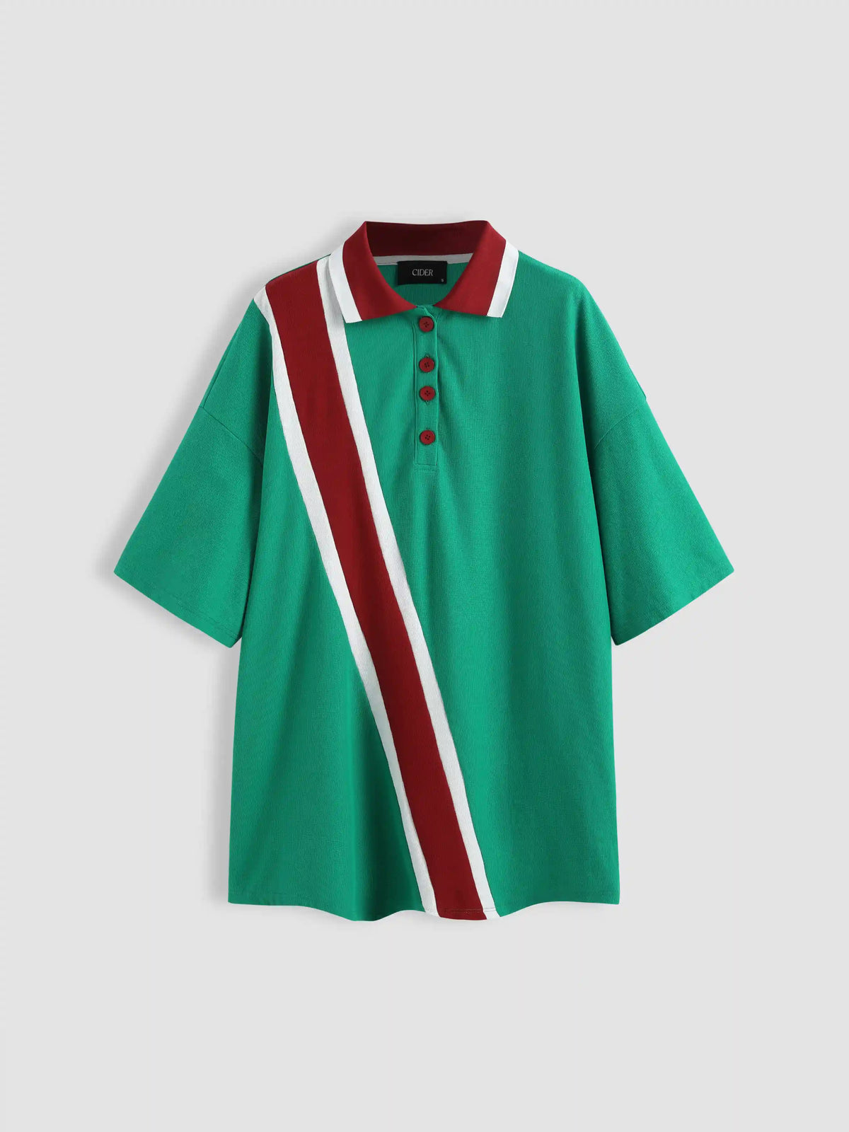 Blokecore Patchy Collar Short Sleeve Polo Shirt