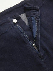 High Stretch Denim Mid Rise Straight Leg Capri Jeans Curve & Plus