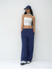 Side Stripe Pull-On Sweats
