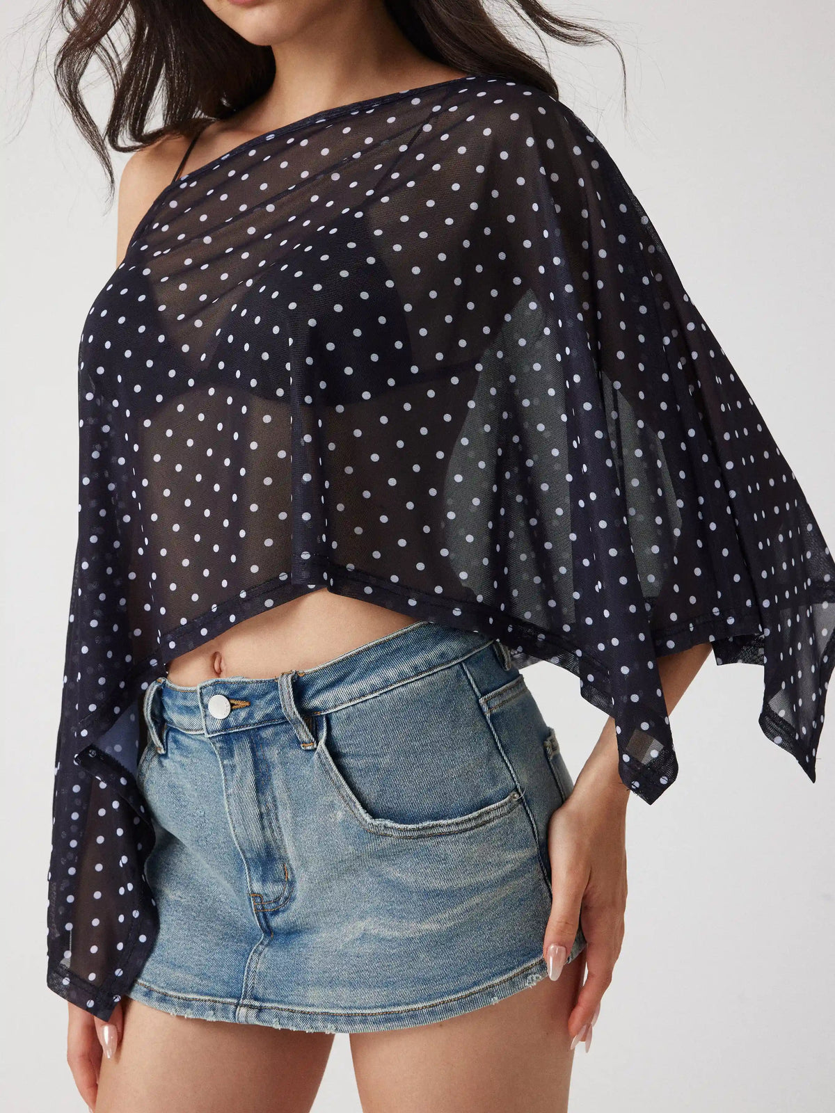 POLKA DOT CAPE