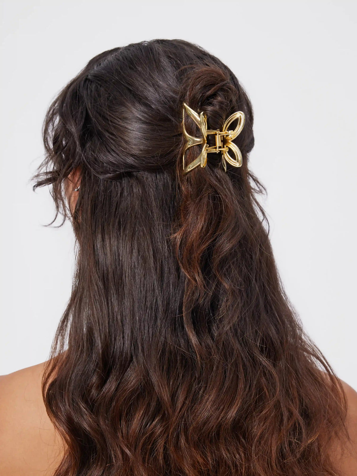 BUTTERFLY METAL HAIR CLAW