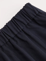 Wrinkle-free Fabric Mid Rise Wrap Wide Leg Trousers Curve & Plus