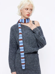 STRIPED  SCARF