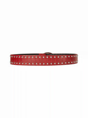 STUDDED OVAL BUCKLE BEIT