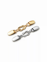 2PCS KNOT SWEATER CLIP