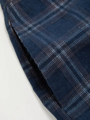 Cotton-blend Tartan Low Rise Micro Shorts