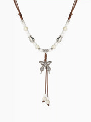 BUTTERFLY PENDANT NECKLACE