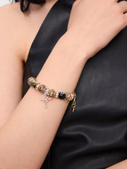 LEOPARD-PRINT BILLIARD BALL BRACELET