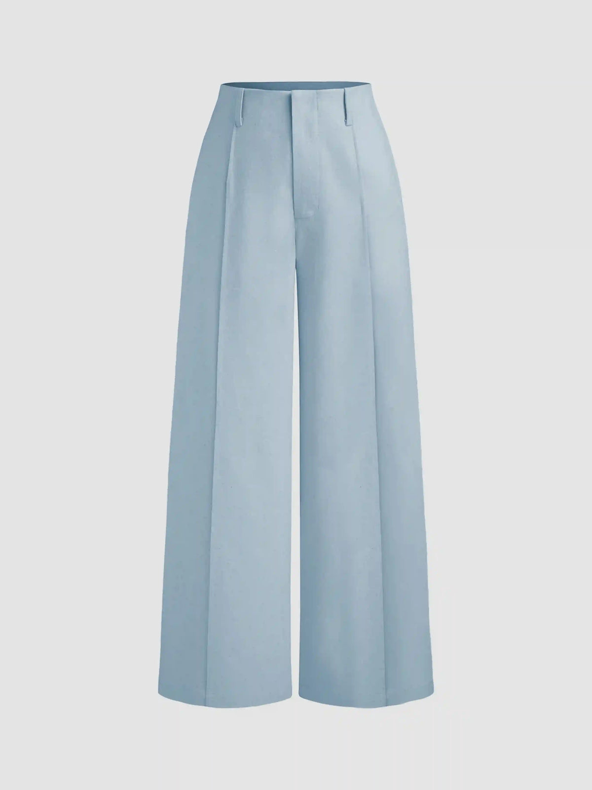 Linen High Rise Wide Leg Trousers