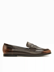 ROUND TOE  LOAFERS