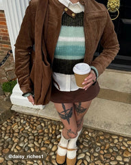 FAUX SUEDE TOTE BAG