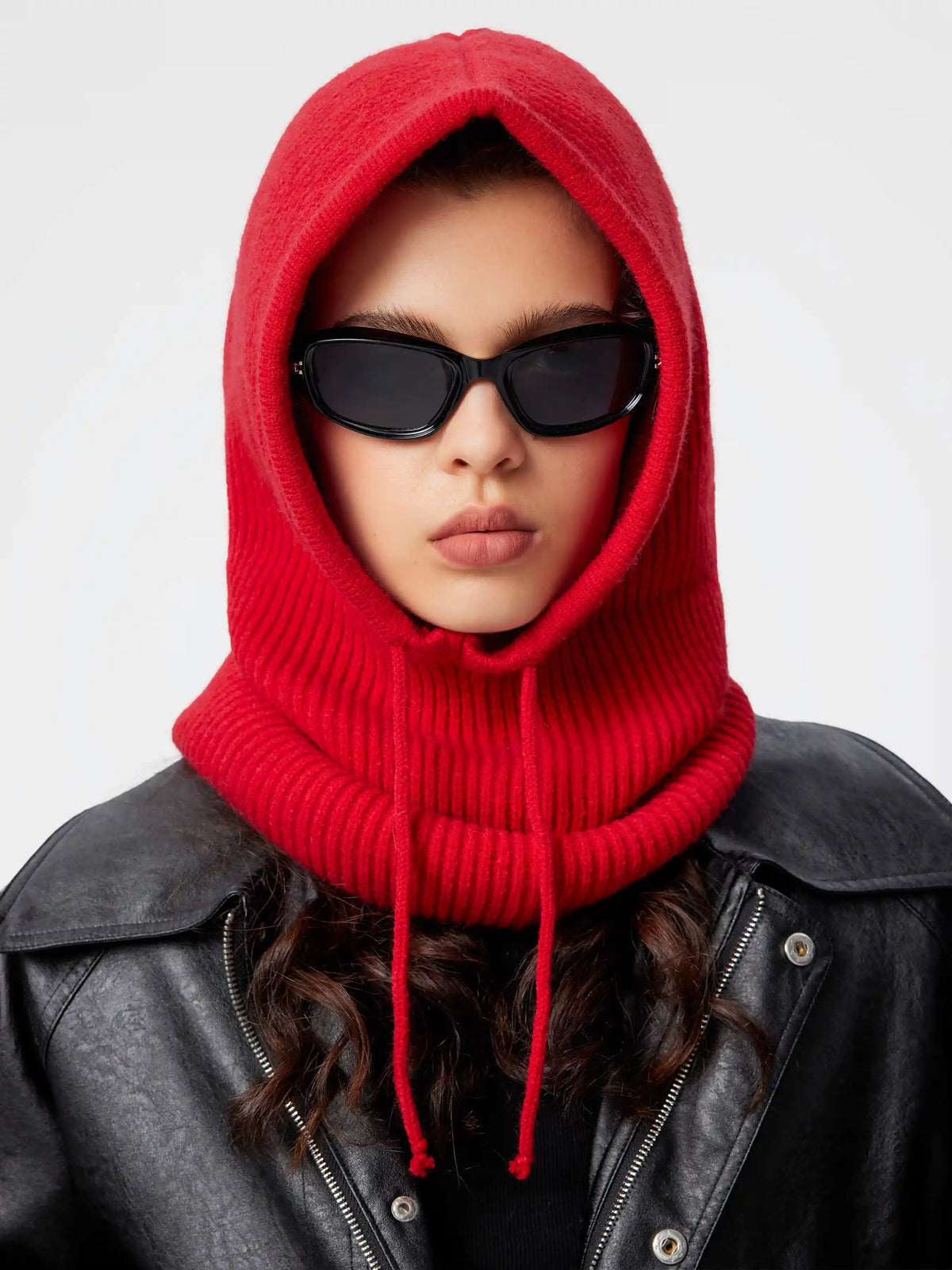 Drawstring Balaclava Cap