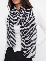 LEOPARD PRINT & ZEBRA PRINT SCARF