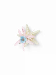 STARFISH & FLOWER HAIR CLIP