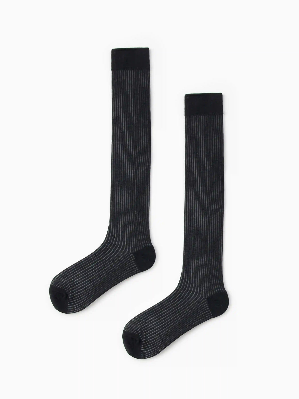 Solid Loose Crew Socks