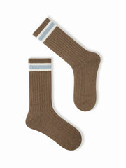 STRIPED CREW SOCKS