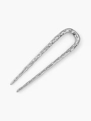 TEXTURED U-SHAPED HAIR PIN