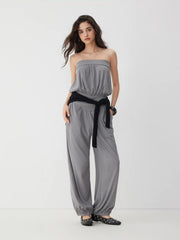 High Stretch Strapless Bloomer Jumpsuit