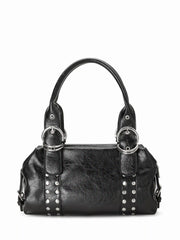 STUDDED SHOULDER BAG