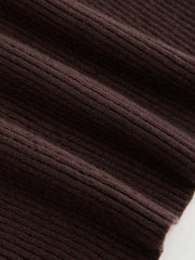 Knit Boat Neck Solid Bell Sleeve Top