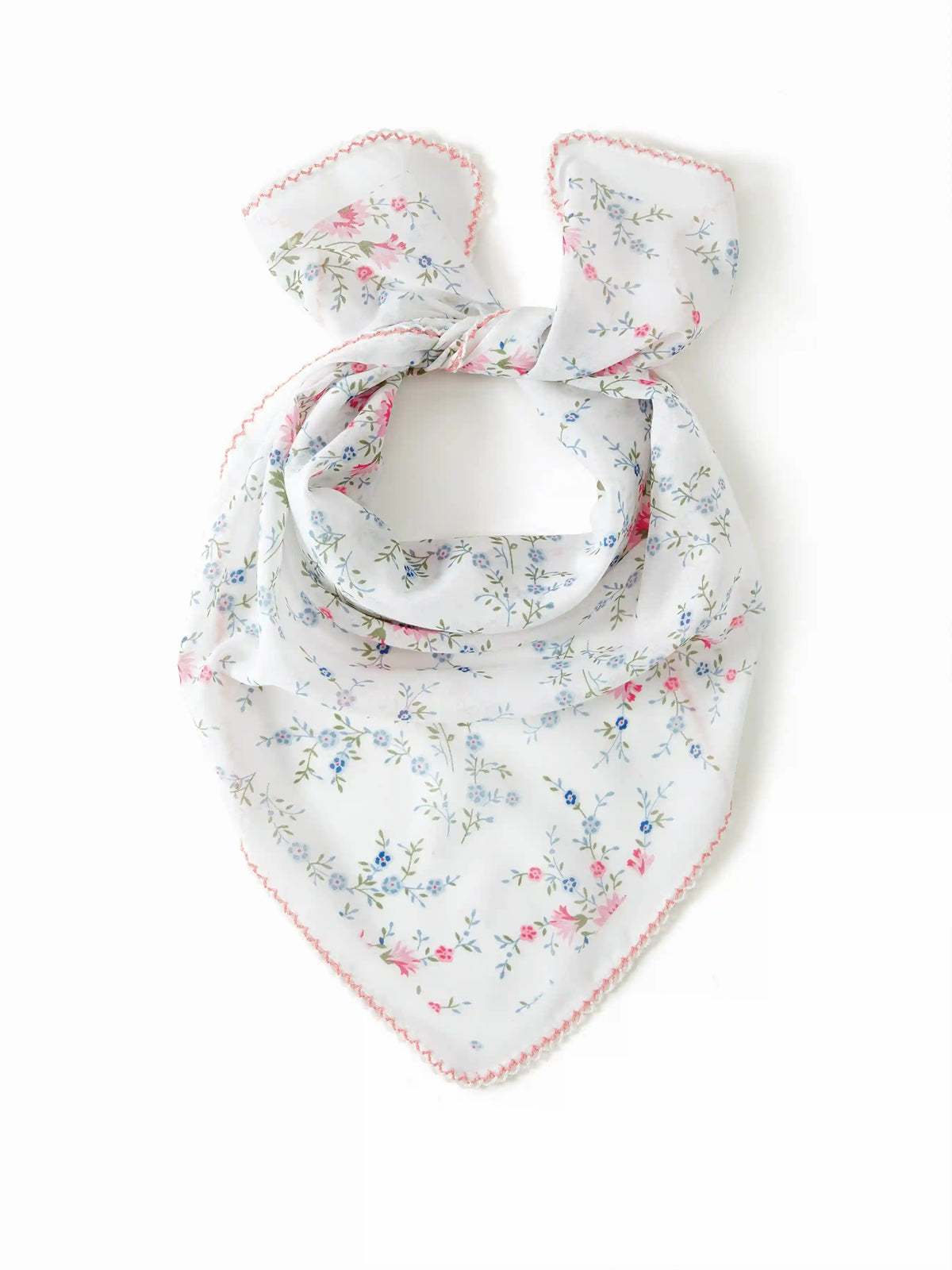 FLORAL SQUARE HEADSCARF