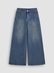Cider Denim Low Rise Baggy Jeans
