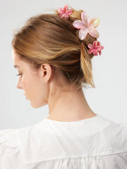 3 PCS FLOWER HAIR CLAW SET