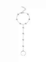 HEART HAND CHAIN BRACELET