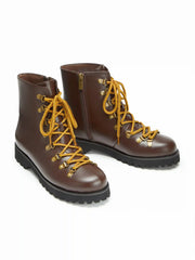 LACE UP STUDDED ANKLE BOOTS