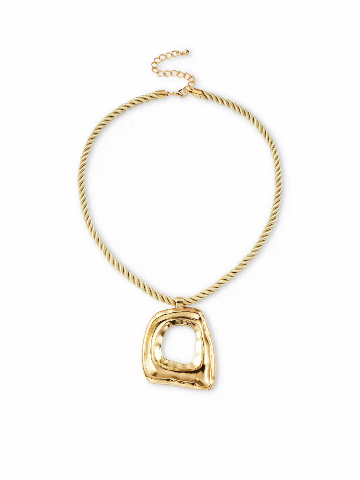 GEOMETRIC PENDANT NECKLACE