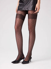 POLKA DOT & LACE TIGHTS