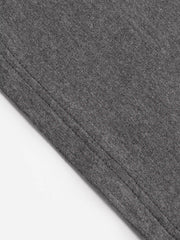 Viscose Scoop Neck Backless Middle Sleeve Top Curve & Plus