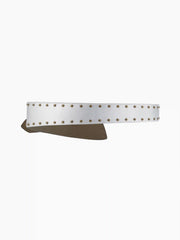 Wide Stylish Faux Leather Belt