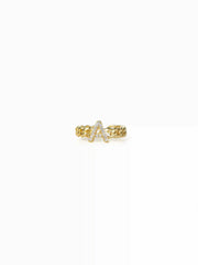 LETTER OPEN RING