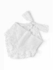 FLORAL LACE WRAP SKIRT