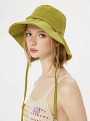 BUCKET HAT  WITH STRAP