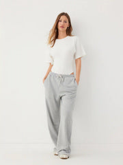 Slim Fit Round Neck Short Sleeve Bodysuit