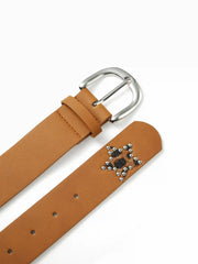 STAR-SHAPED RHINESTONE BELT