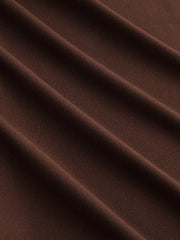 Cowl Neck Ruched Metal Detail Top Curve & Plus