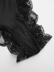 Low Rise Lace Trim Bikini Panty