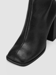 Thick High Heel Ankle Boots