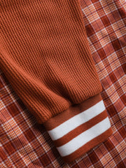 Red Plaid Pattern Jacket