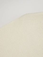 Knit Boat Neck Asymmetrical Hem Split Long Sleeve Top