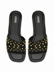STUDDED FLIPPERS