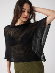CLASSIC KNITTED CAPE
