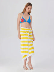 TWO-TONE STRIPE TOWEL