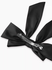 Bowknot Satin Hair Clip