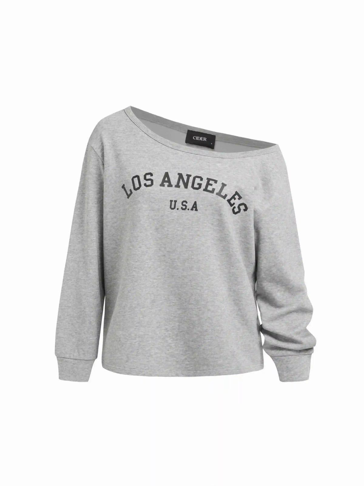 Los Angeles Graphic Terry Oversized Sweatshirt