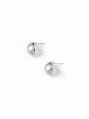 C-SHAPE STUD EARRINGS